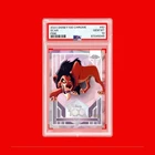 2023 TOPPS CHROME DISNEY 100 PINK REFRACTOR #62 SCAR 32/399 PSA 10