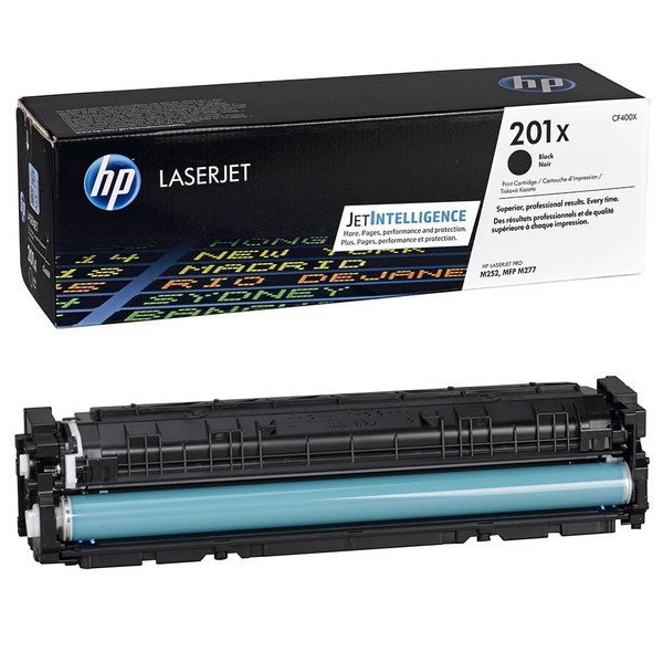 Original Toner Kartusche Hp 201X CF400X Schwarz FüR Color Laserjet Pro Mfp M 270-image