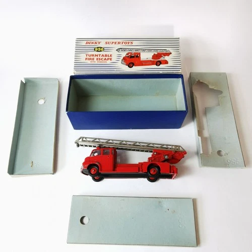 Vintage Dinky Super Toys No 956 Turntable Fire Escape  Original Box