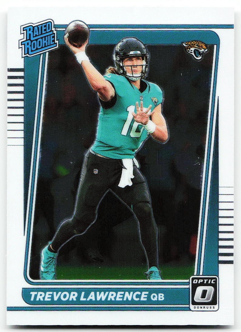 🔥 2021 Donruss Optic #201 Trevor Lawrence Rookie