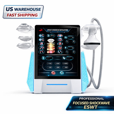Focus Shockwave ESWT Focus Shock Wave Therapy Machine for Physio Relax Massage