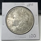 1891 P Morgan Silver Dollar Coin Collection
