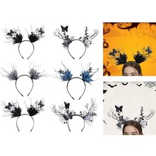 Halloween Haarreif Kopfbedeckung Kopfschmuck f&uuml;r Damen M&auml;dchen Kost&uuml;mzubeh&ouml;r f&uuml;r Rolle