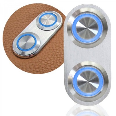 Daytona Billet Switch with BLUE LED Illumination - Single Switch AutoLoc muscle 