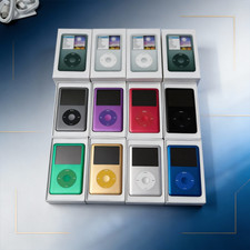 New Apple iPod Classic 7th Gen 160GB 256GB 512GB New Battery MODDED SSD Colors