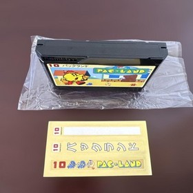 Pac Land Famicom Japan Used