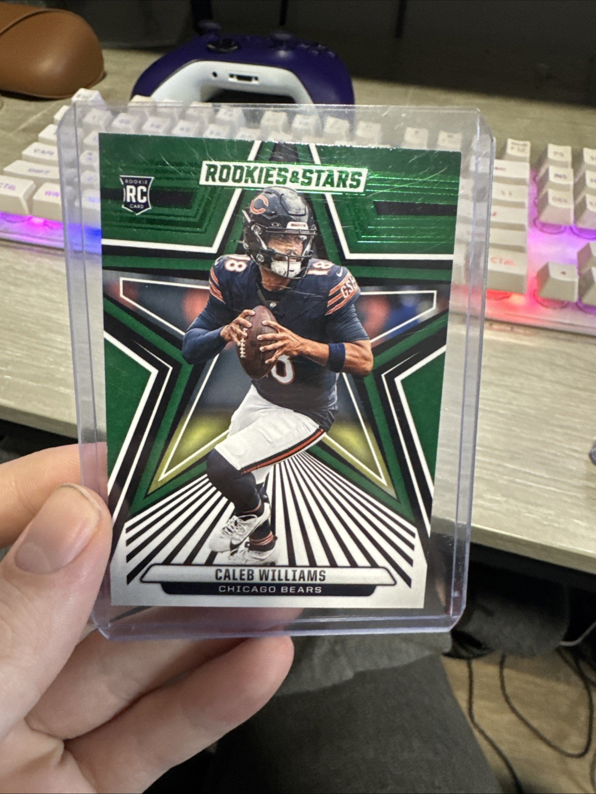 2024 Panini Rookies & Stars - Rookies Caleb Williams #118 Green (RC)