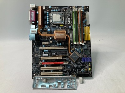 MSI P6N SLI Platinum w/ LGA775 Intel Core 2 Duo E6600 2GB DDR2 Ram