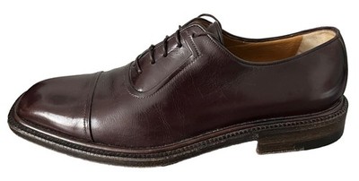A. Testoni Cap-Toe Oxford Mens Dress Shoes