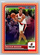 2023-24 Hoops Haunted Hoops #220 Malcolm Brogdon Orange