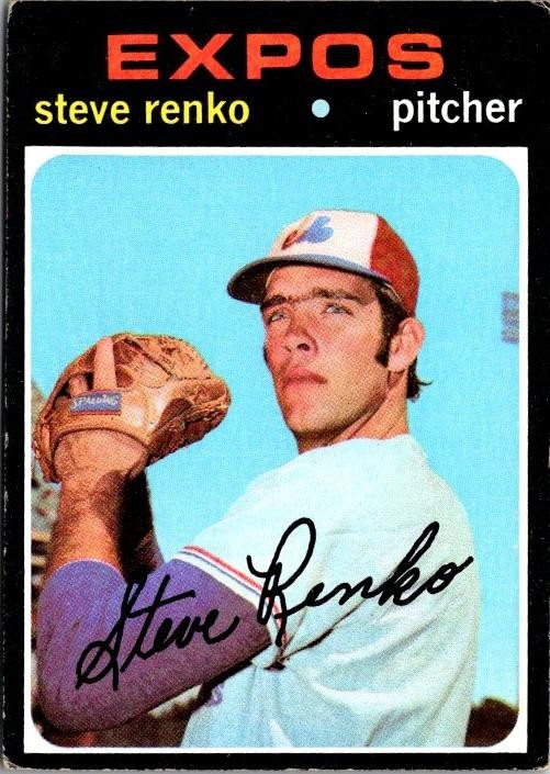 1971 Topps #209 Steve Renko
