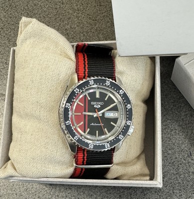 Seiko 5 Automatic Men's Nylon Band Watch SRPK71 Made In Japan New