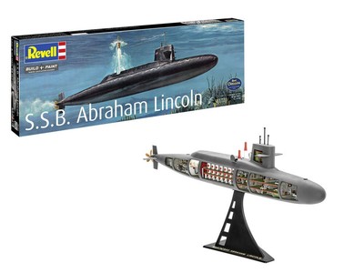Revell 1:253 5185 S.S.B. Abraham Lincoln with Interior - NEU