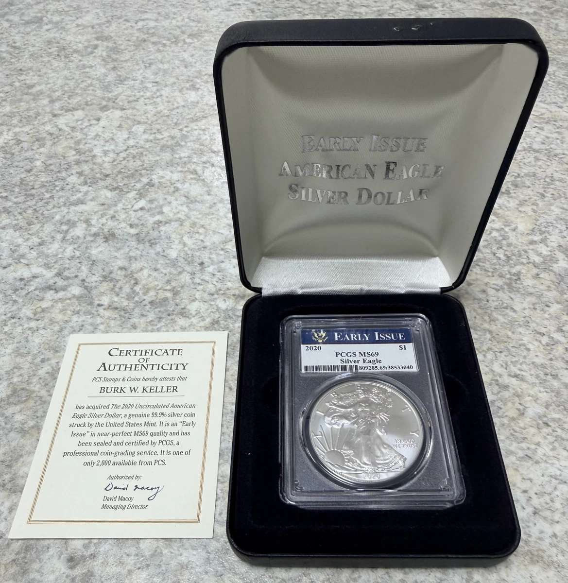 American Eagle MS 69 Graded 2020 Silver Bullion Coins for sale | eBay