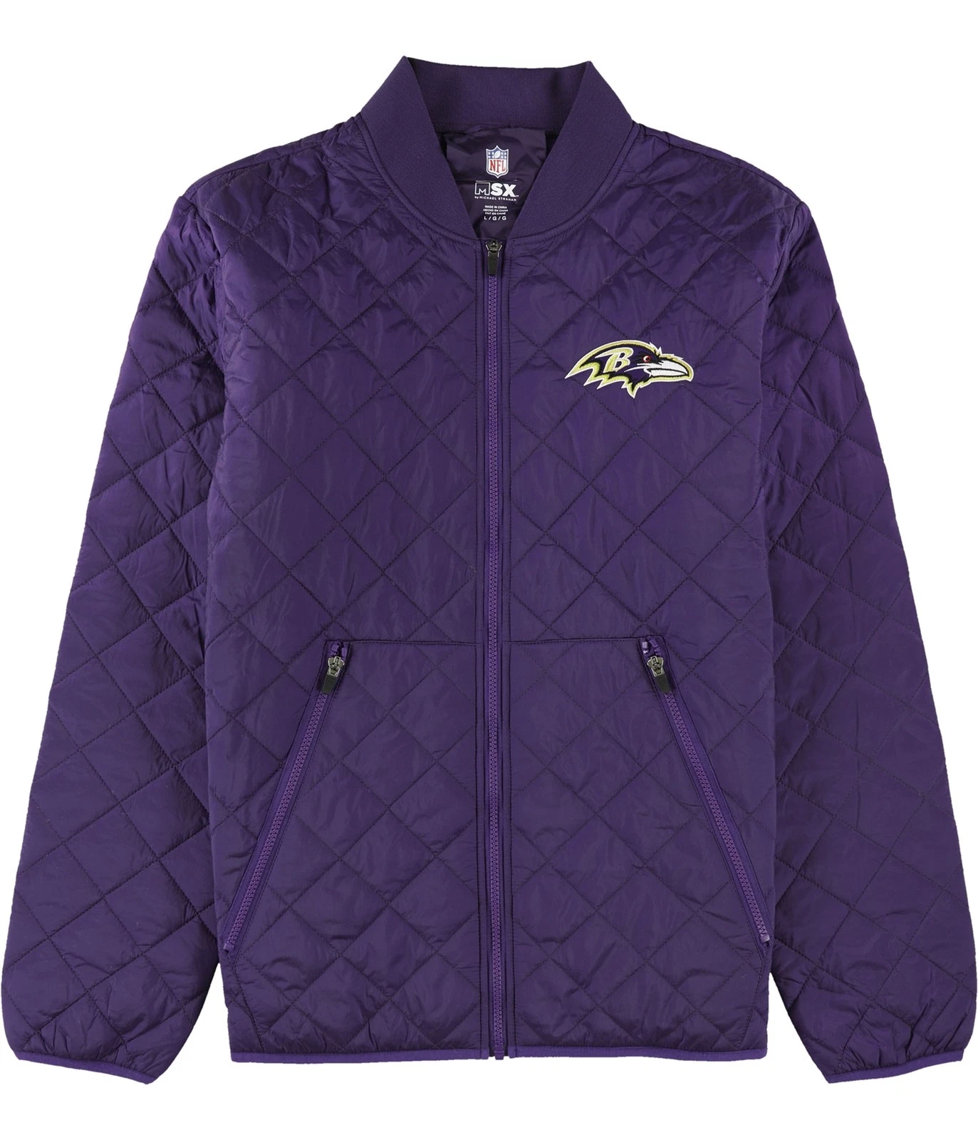 G-III Sports Mens Baltimore Ravens Quilted Jacket, Purple, Large
Opens in a new window or tab