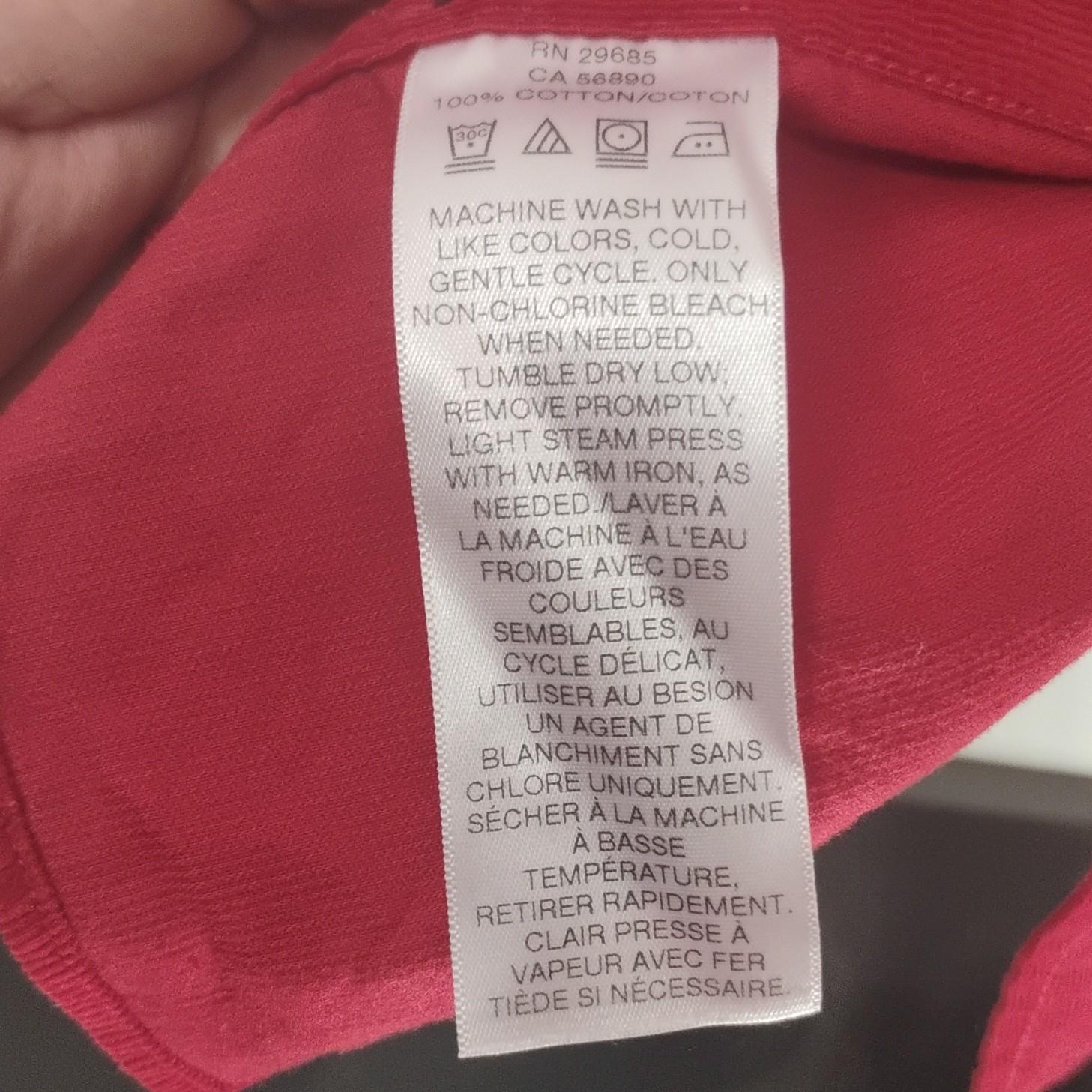 Pendleton Wayne Red Corduroy Button-Up Shirt XL L… - image 6