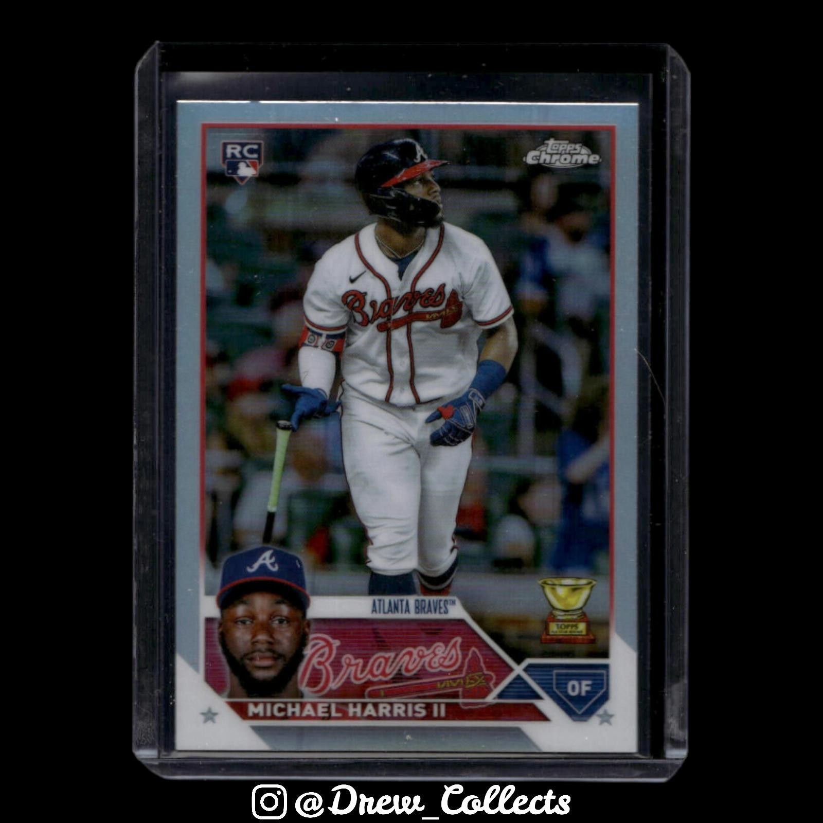 2023 Topps Chrome #79 Michael Harris II Atlanta Braves Rookie Refractor