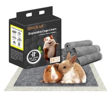Guinea Pig Bedding, Disposable Guinea Pig Cage Liners, Charcoal Odor Controll...