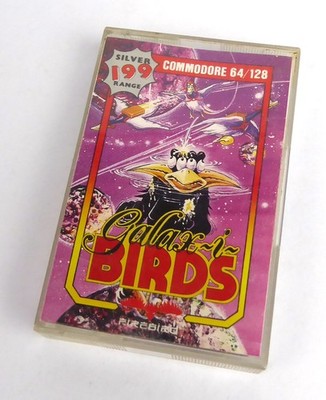 Commodore 64 C64 Spiel -- GALAX-I-BIRDS (Firebird) -- Tape Kassette