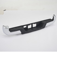 Used Black Rear Step Bumper Without Park Sensor Hole For 2016-2023 Toyota Tacoma