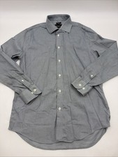 Awearness Kenneth Cole Easy Care Slim Fit Button Up Shirt Men Size 15.5 . 40005