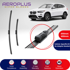 WOBERMANN Scheibenwischer vorne für BMW X1 F48 SUV (2015-2022) 2TLG Satz Paar