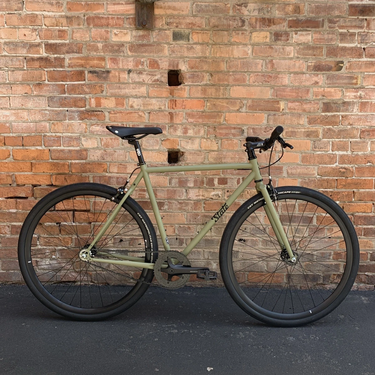 giant single speed bicycle Bowery "09 road bike 8kg Roger Garage Custom Bikes Fixed Gear Giant Tcx Single