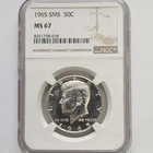 1965 Kennedy Half Dollar SMS NGC MS67