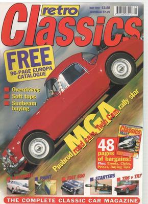 RETRO CLASSICS MAGAZINE - May 1997 mbox971 b10