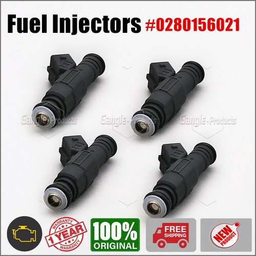 4x 0280156021 FUEL INJECTOR FOR VAUXHALL ASTRA ZAFIRA VX220 HOLDEN