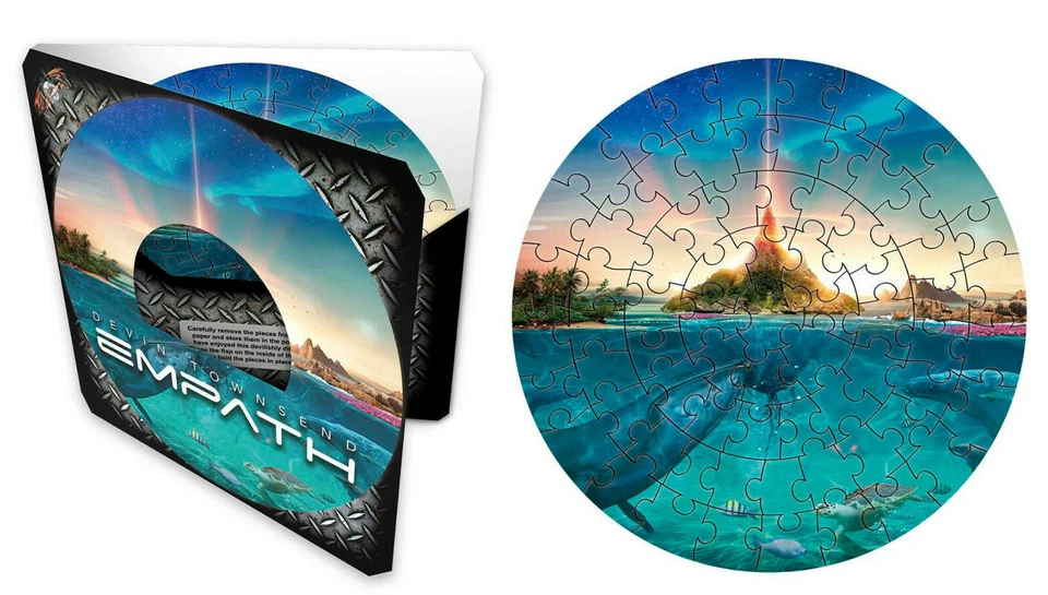 DEVIN TOWNSEND PUZZLE JIGSAW EMPATH GHOST 72 TEILE PIECES 7" FORMAT 18cm - Bild 1 von 1