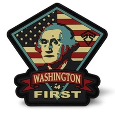 First Tactical Erste Patch - Washington - Mit Hakenr&uuml;ckseite - 3.5" x 2.5"