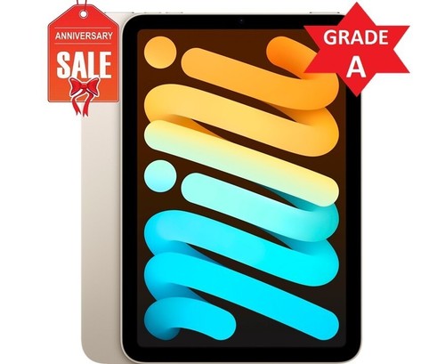 Apple iPad mini 6ta generación A2567, 256 GB, Wi-Fi, 8,3 pulgadas - Starlight - Muy bueno - Imagen 2 de 5