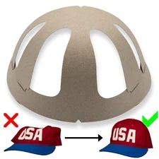 Cap Keepers - Hat Insert Liner Shapers for Display or Shipping, Mailing, Packing