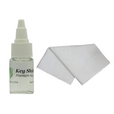 Clarinet, Saxophone, Flute,  Key Oil, with Treated Polishing Cloth, Made in USA!