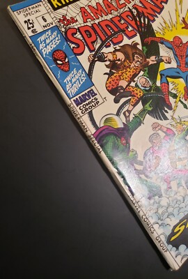 Amazing Spider-man, Annual #6 (Reprint) FN/VF Spidey fights The