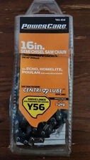 POWER CARE 16" SEMI CHISEL CHAIN W/ CENTRI LUBE Y56 461-818 ECHO HOMELITE POULAN