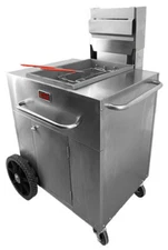 Omcan USA 47354 (47354) Outdoor Portable Fryer Single Tank Propane, Fryer