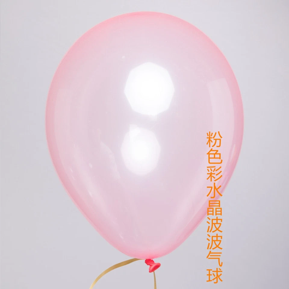 50pcs 10" 2.3gram Mixed Neon Color Bubble Latex Balloons Celebration Party Wed — 第 4/4 张图片