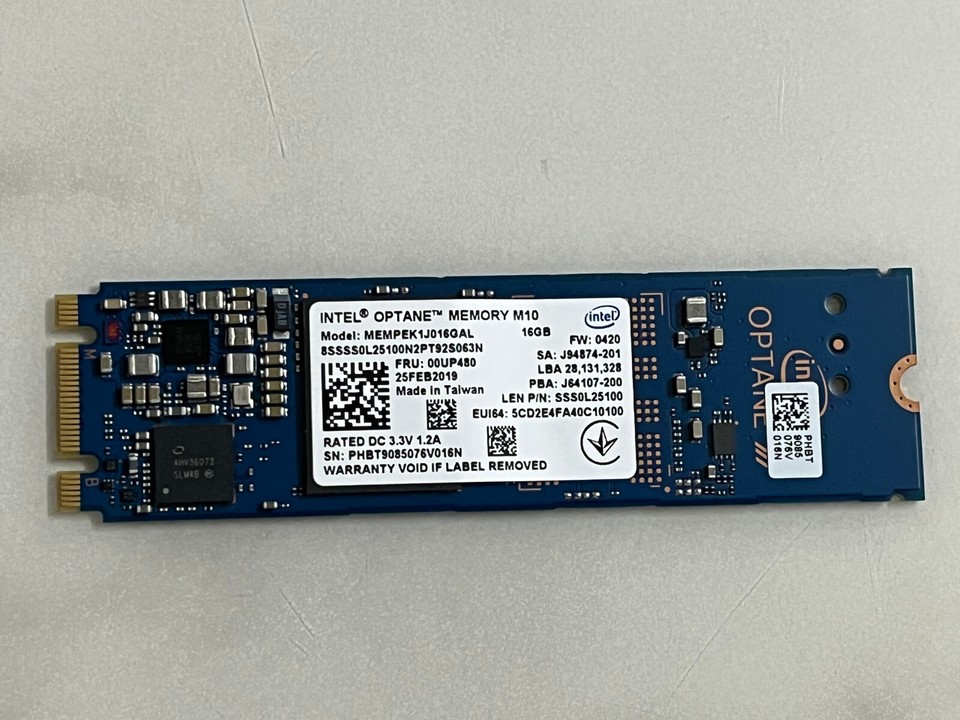 INTEL OPTANE MEMORY 16GB M.2 2280 NVMe Internal SSD - (MEMPEK1W016GA - Foto 2