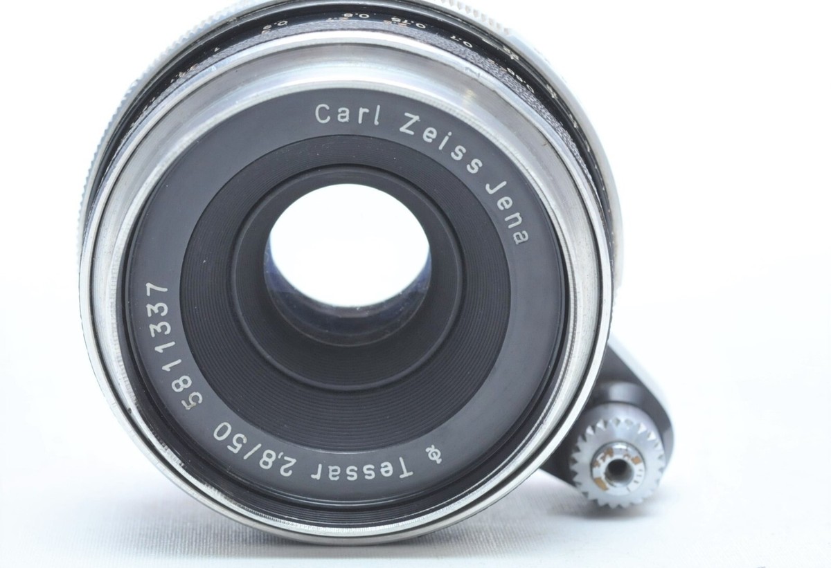 Zeiss Jena 50mm f/2.8 Tessar Semi-Auto Lens for Exakta Mount