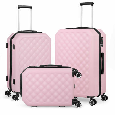20/24/28'' Hardshell Trolley Suitcase Luggage Case Lightweight Travel Bag w/TSA