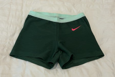 Nike Pro Elite Track & Field Women's Size Medium Green Racing Made in USA DX9022