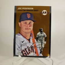 2023 Chrome Platinum Anniversary Base #339 Joc Pederson San Francisco Giants