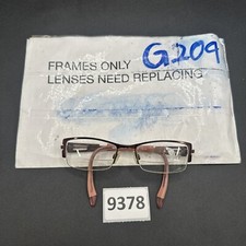 Eschenbach Eyeglasses Humphrey's 582109 60 Bronze Half Rim Eyeglasses Frame G209