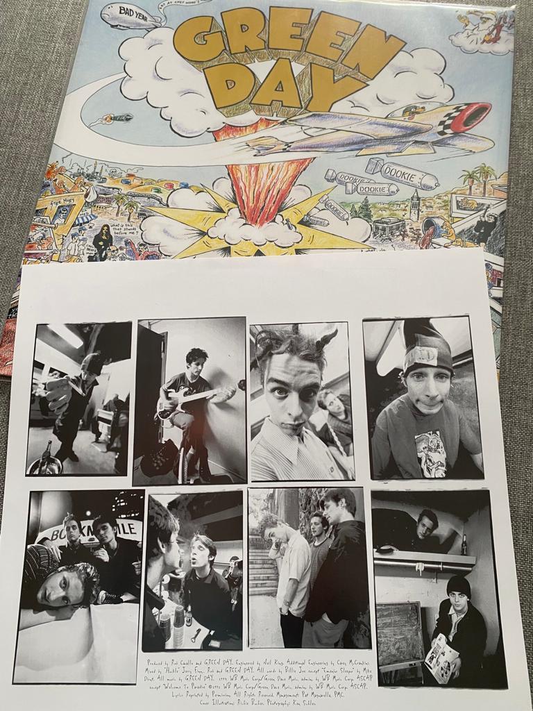 Green Day Dookie レコード GREEN DAY dookie AQUA COLORED VINYL Lp Record with lyrics