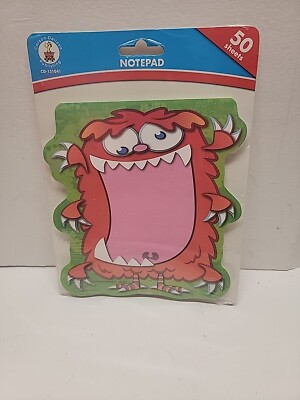 Carson Dellosa Monster Notepad 50 Sheets CD-151041