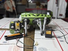 Mattel Tyco RC Green Insect NSECT 02 Robotic Attack Creature with Remote Charger
