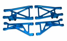 Bracci anteriori e posteriori Dhawk CNC alluminio blu per Team Associated RC10GT RC10T