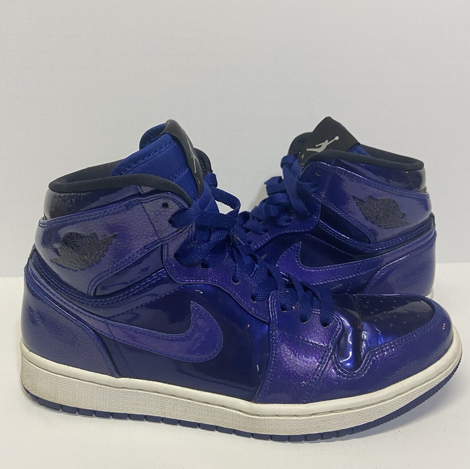 shiny jordans 1